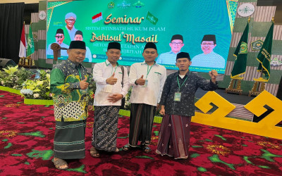 Pengurus Cabang Nahdlatul Ulama (PCNU) Medan Ikuti Seminar Sistem Istimbath Hukum dan Bahtsul Masail